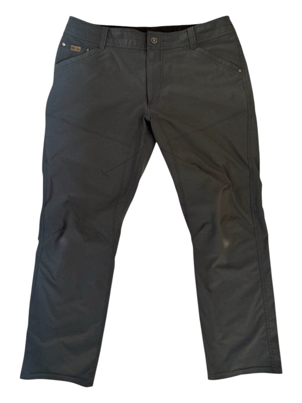 KÜHL Silencr Pants Men's 36x30 Gray Ripstop Hiking Outdoor Stretch Worn